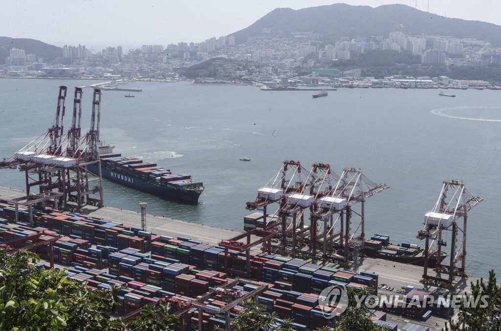 韩国7月前20天出口同比增32.8%