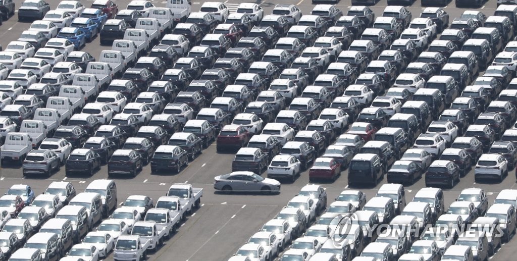 韩国第二季度乘用车出口同比增逾七成