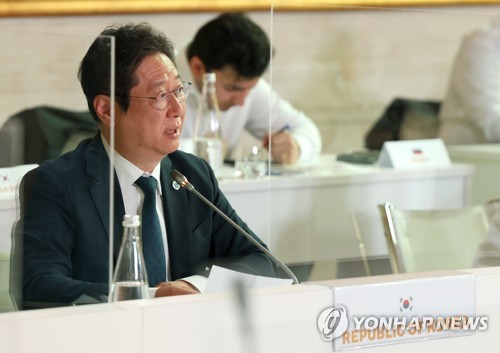 资料图片：韩国文化体育观光部长官黄熙 韩联社/文化体育观光部供图（图片严禁转载复制）
