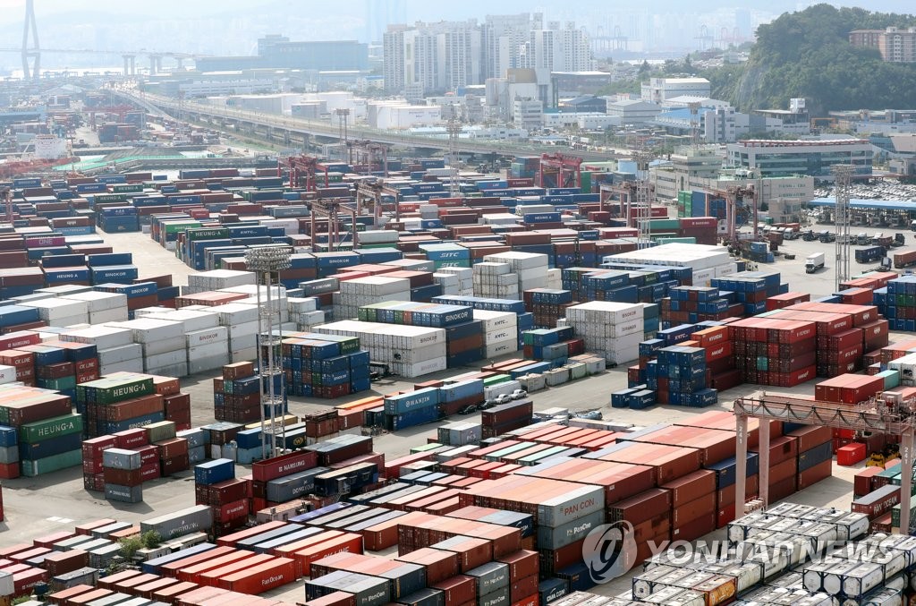 韩国10月前20天出口同比增36.1%