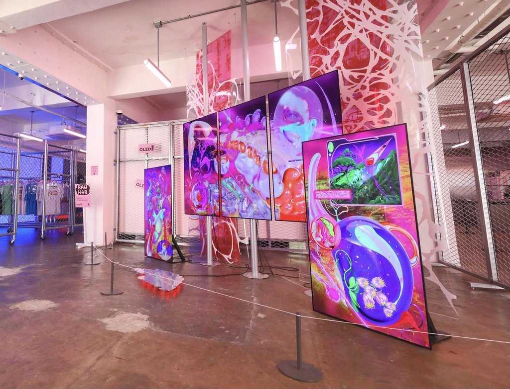 LG Display OLED数字艺术展 LG Display OLED数字艺术展