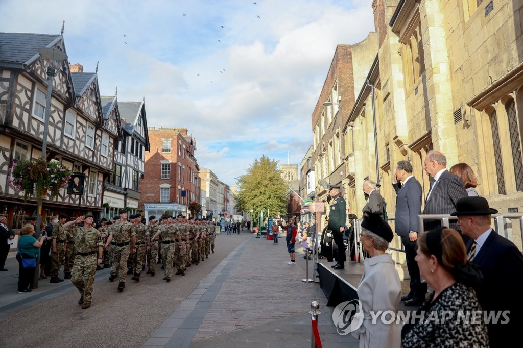 英国纪念临津江战役70周年 英国纪念临津江战役70周年