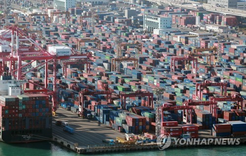 韩国11月前20天出口同比增27.6%