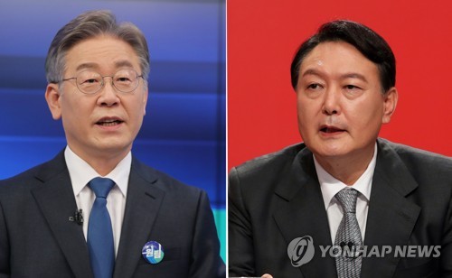 民调：韩总统人选民望尹锡悦44%李在明37.5%