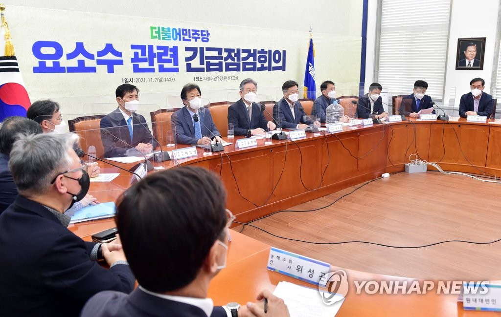 韩执政党组建工作组研讨尿素紧缺对策
