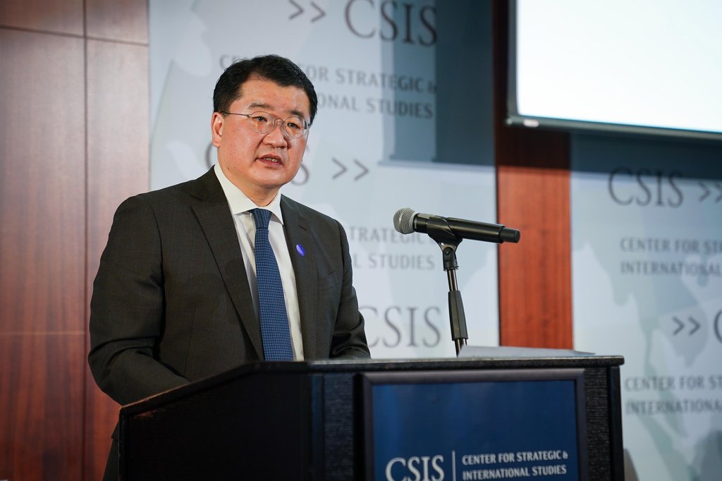 韩国外交部第一次官崔钟建 韩国驻美大使馆供图（图片严禁转载复制）