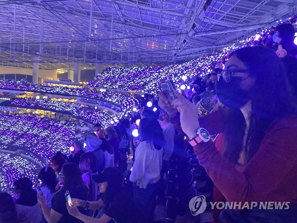 BTS洛杉矶开唱 BTS洛杉矶开唱