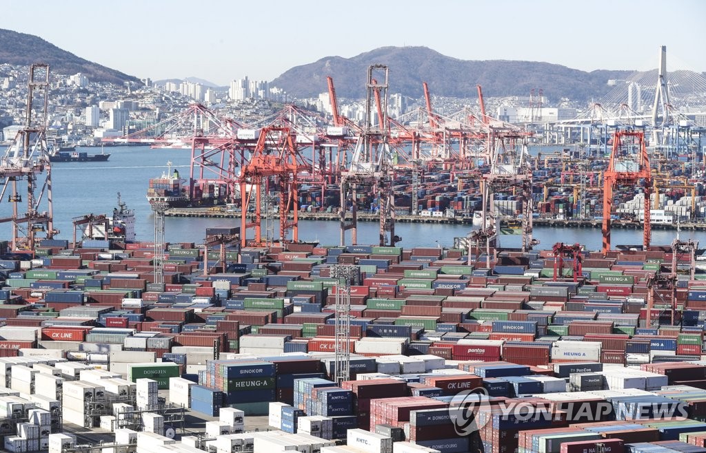 韩国12月前20天出口同比增20%