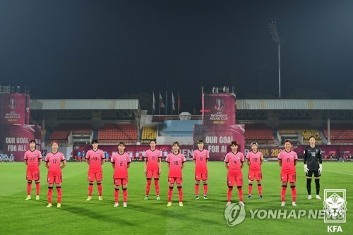 女足亚洲杯韩国队首站取胜