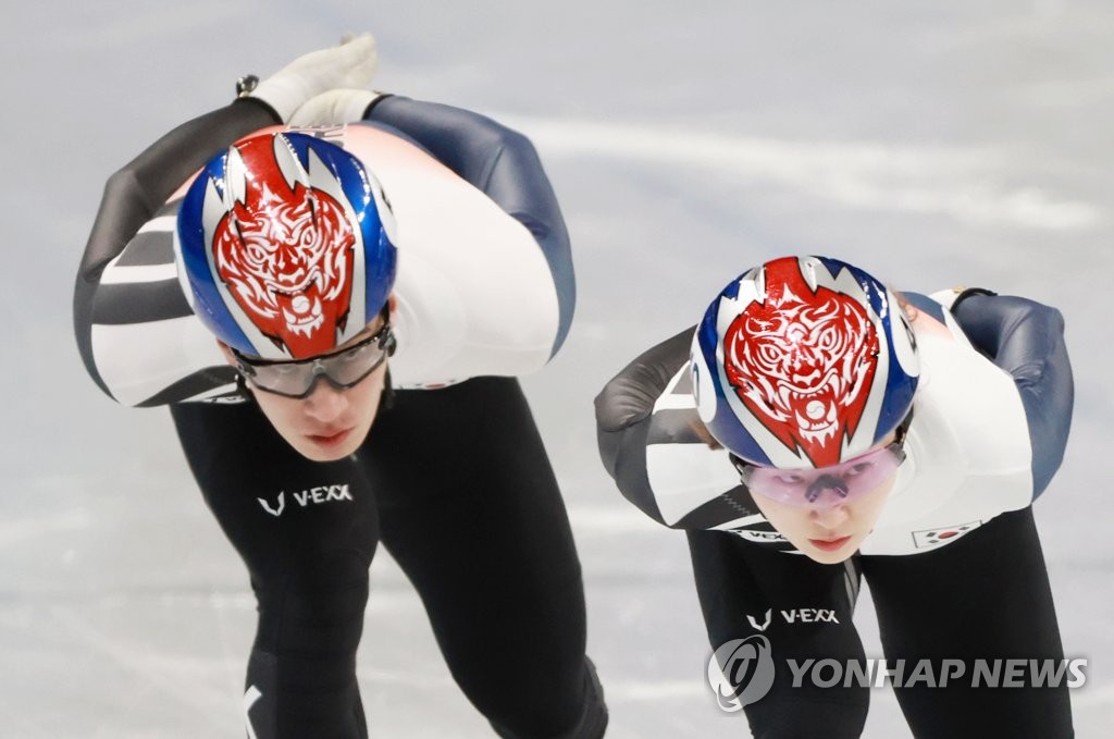 韩短道速滑队5日冲击北京冬奥首枚金牌