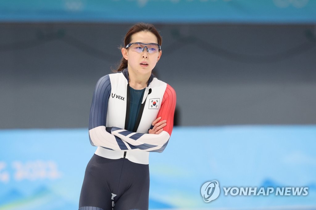 韩国速滑女队员图片