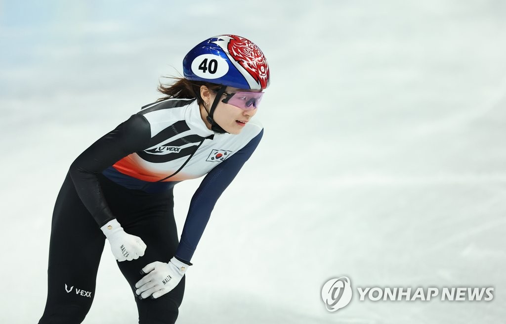 韩国短道速滑选手图片