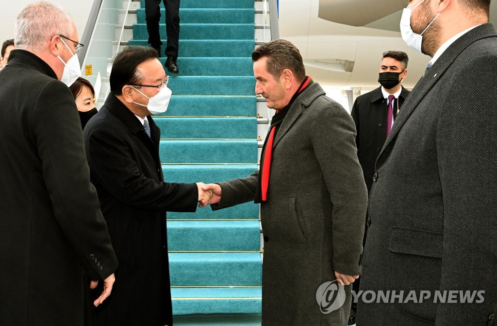 韩总理金富谦出席土耳其恰纳卡莱大桥通车仪式