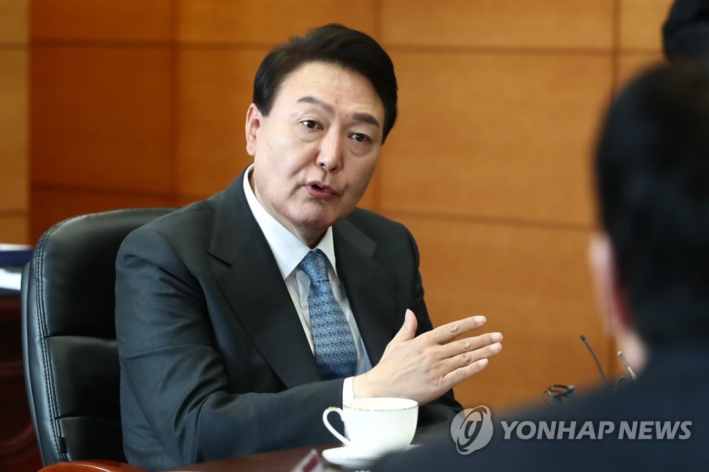 韩国候任总统尹锡悦 韩联社/国会摄影记者团