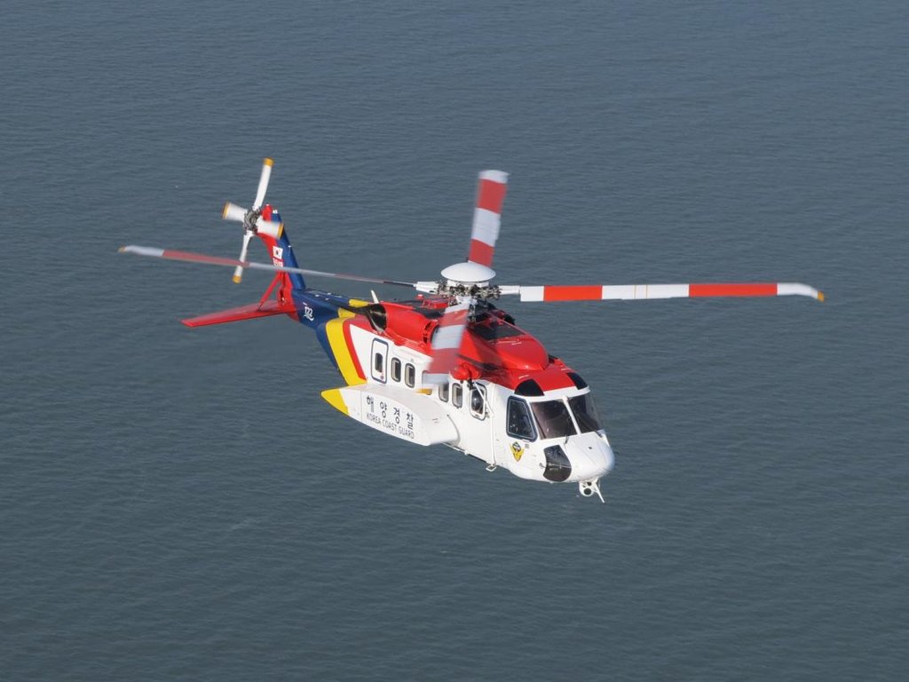 韩国一架海警直升机坠海致2人死亡1人失踪