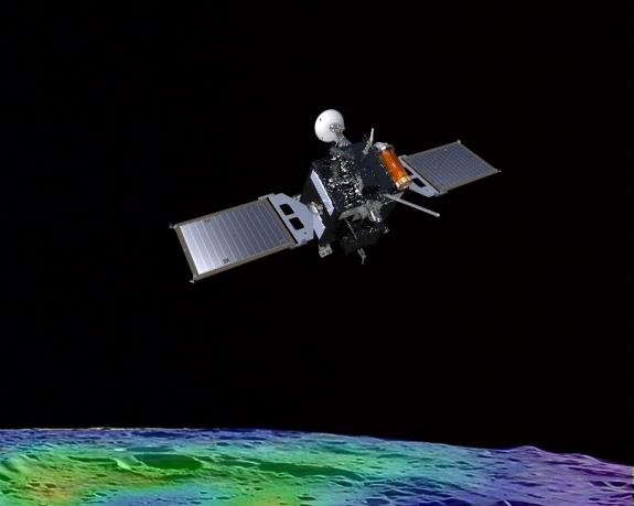 “Danuri”号月球轨道探测器 韩国航空宇宙研究院供图（图片严禁转载复制）