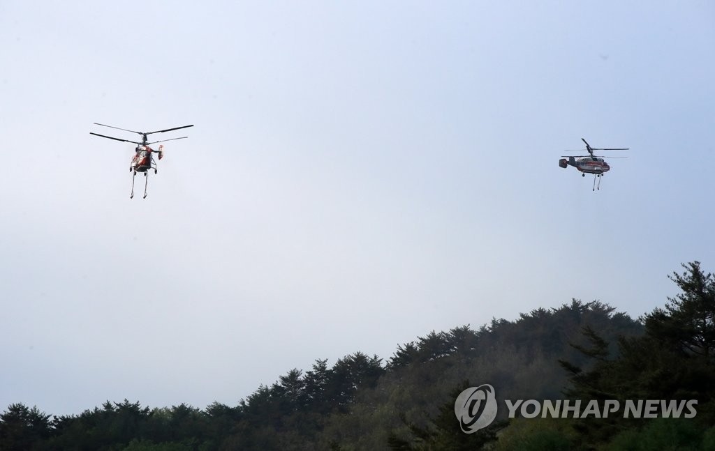 韩政府开会讨论山火应对方案