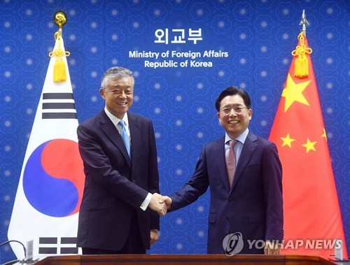 韩中对朝代表会晤共商半岛事务