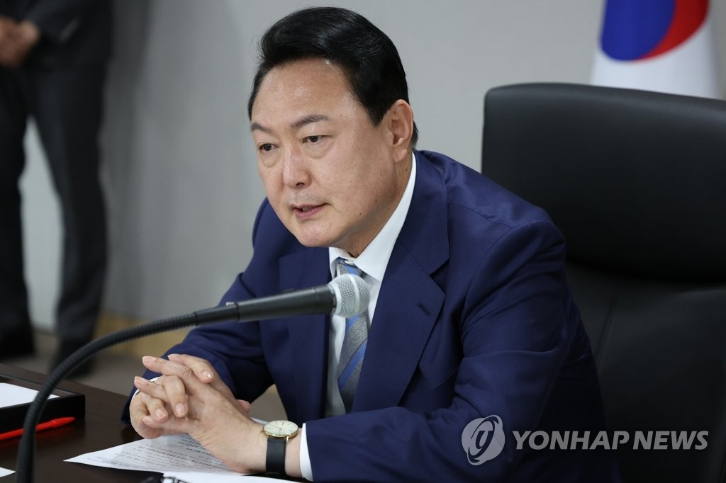 韩候任总统尹锡悦在总统办新址主持国安会议