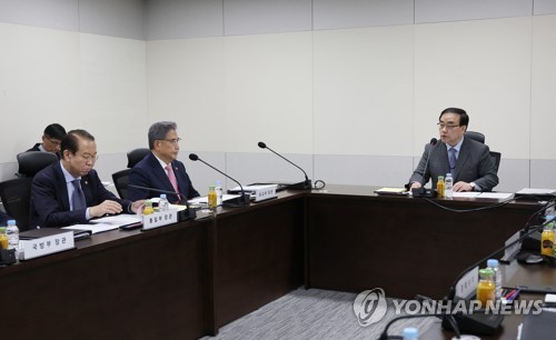 韩国安室昨召开安全检查会讨论朝火箭炮挑衅