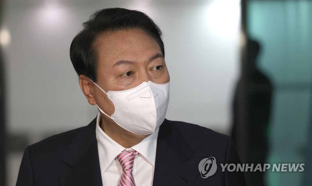 资料图片：尹锡悦 韩联社