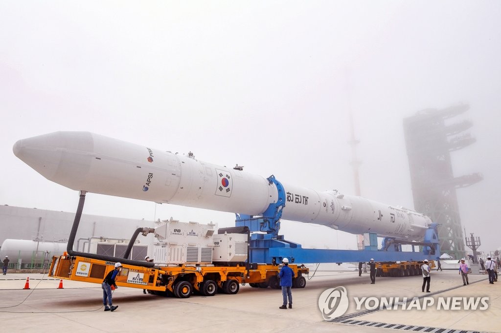 韩自研火箭“世界”号发射准备工作顺利进行