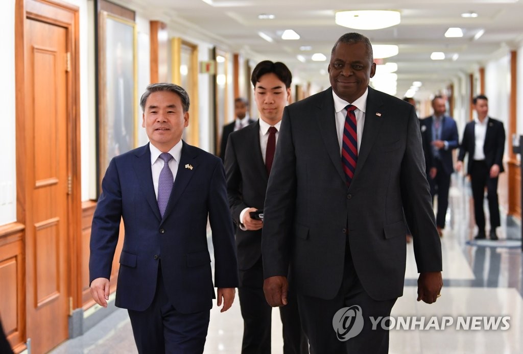 韩国防部：下月韩美联演以战区级演习举行
