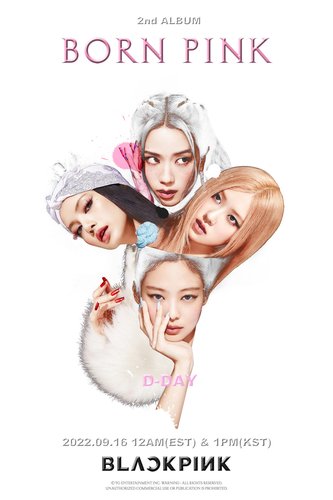女团BLACKPINK发售新辑《BORN PINK》 YG娱乐供图（图片严禁转载复制）