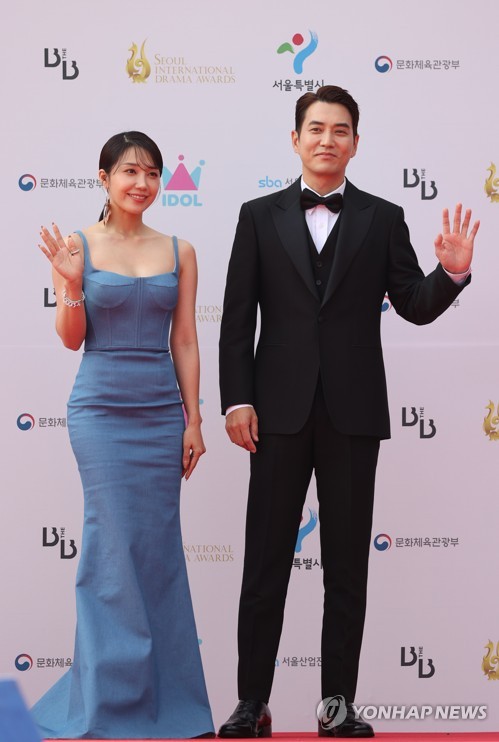2022首尔国际电视节颁奖典礼红毯仪式