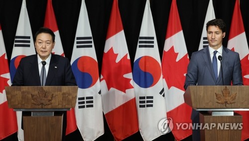 韩加领导人商定将两国关系升格为全面战略伙伴关系