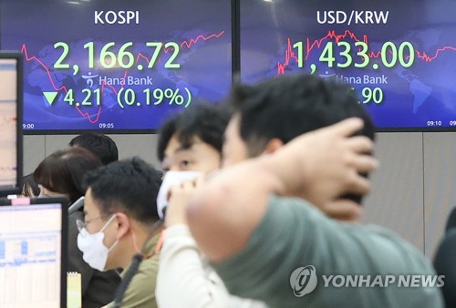 韩国综合股指跌破2150点续刷年内新低