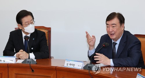 详讯：韩国两大党党首今分别会见日中驻韩大使