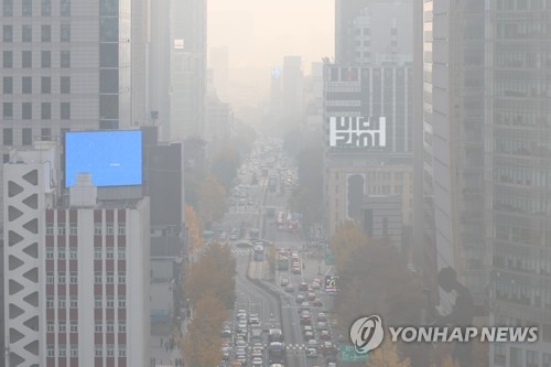 首尔市时隔九个月发布PM2.5预警
