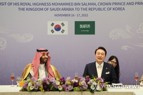 尹锡悦与沙特王储举行会谈共商两国关系发展方案