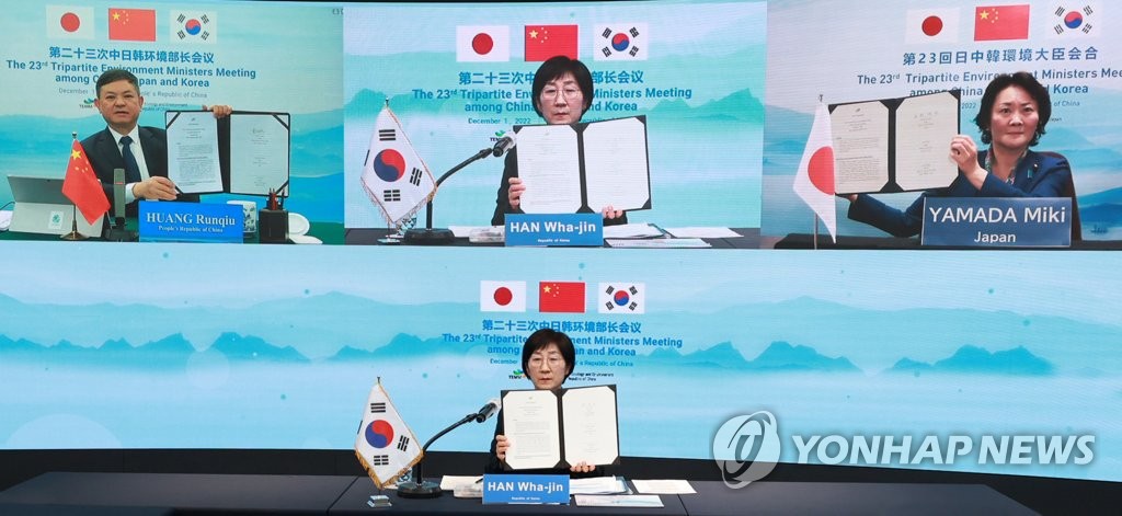 韩中日环境部长会议