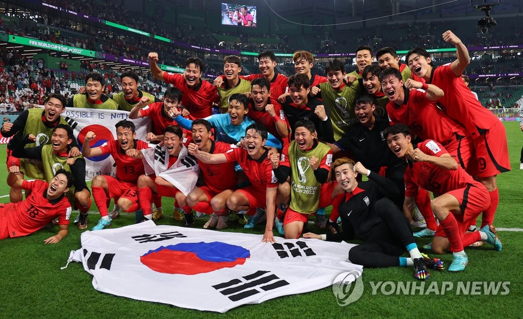韩国队晋级世界杯16强