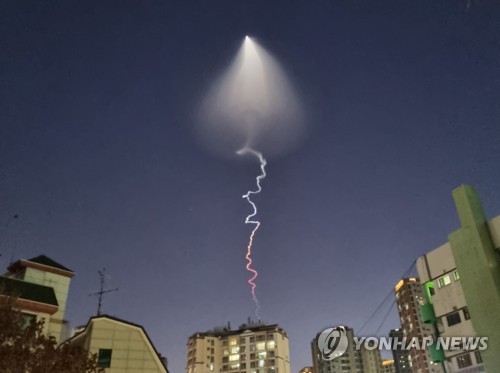 韩国防部评固体火箭二次试飞取得进一步成功