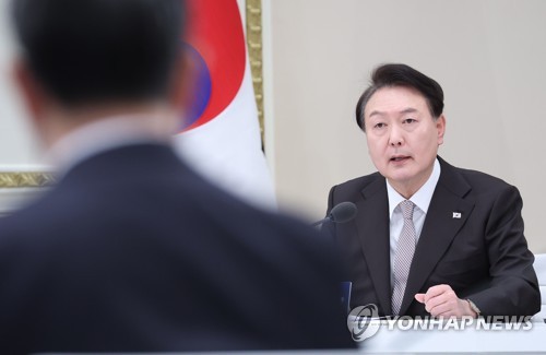 资料图片：尹锡悦 韩联社