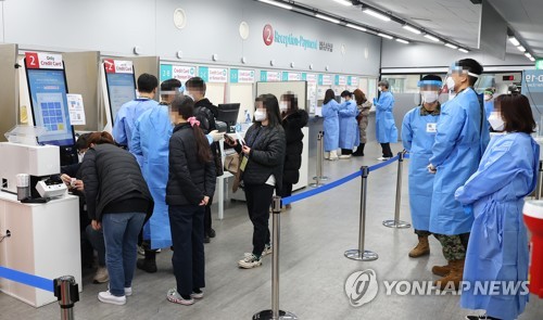 自华入韩旅客落地检阳性率为14.8%