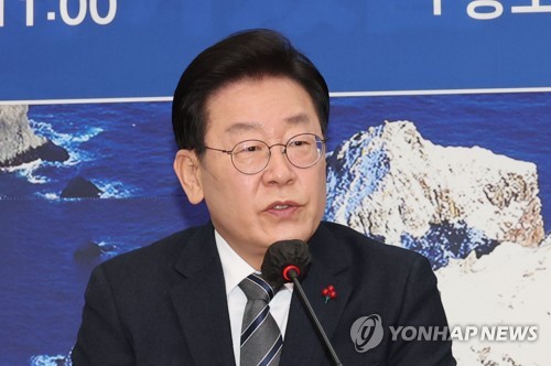 韩最大在野党党首李在明将就涉腐案到案受讯