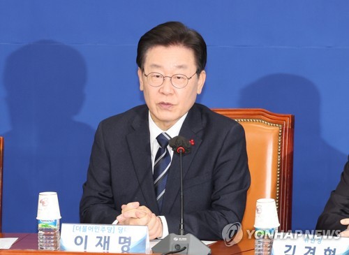 韩最大在野党党首李在明今将就涉腐案到案受讯