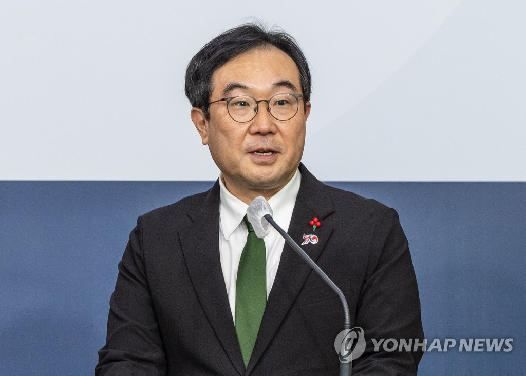 资料图片：韩国外交部第二次官（副部长）李度勋 韩联社