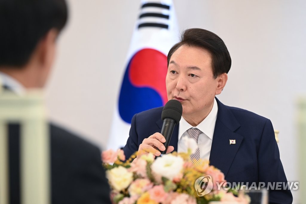 资料图片：韩国总统尹锡悦 韩联社