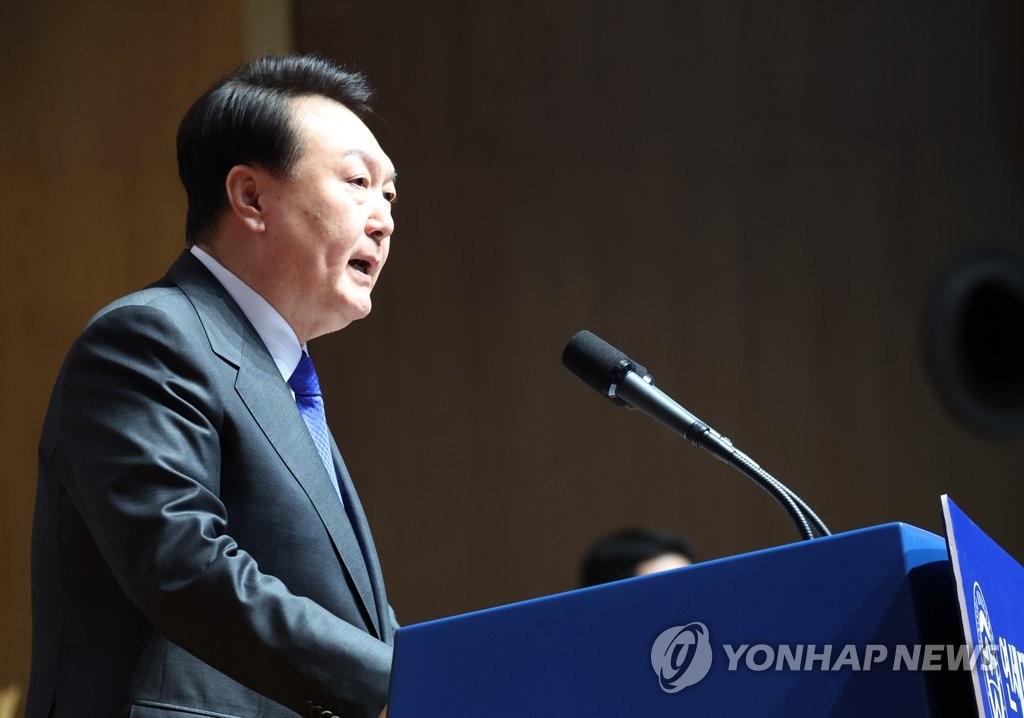 资料图片：韩国总统尹锡悦 韩联社