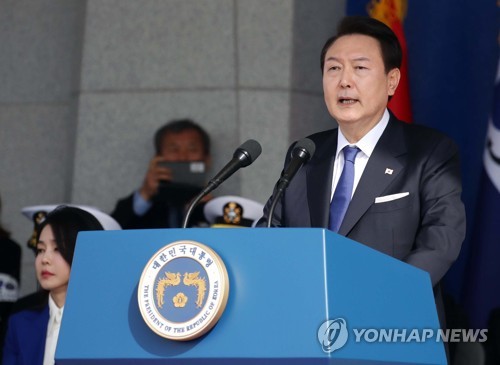 资料图片：韩国总统尹锡悦 韩联社/总统室通讯摄影记者团
