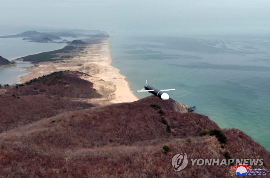 朝鲜新型水下核打击武器系统试验