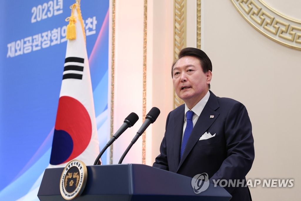 尹锡悦：争取重启韩中日领导人会议共助区域和平