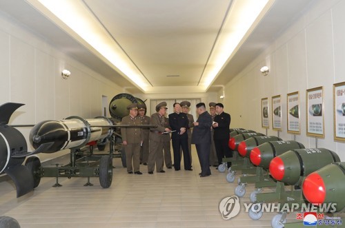 朝鲜称昨进行空中核爆打击训练