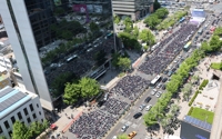 韩国两大工会明在首尔举行大规模集会