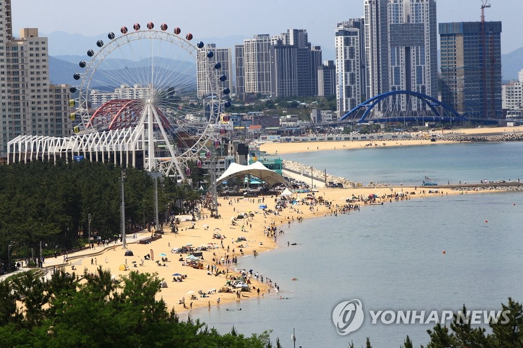 海边消暑